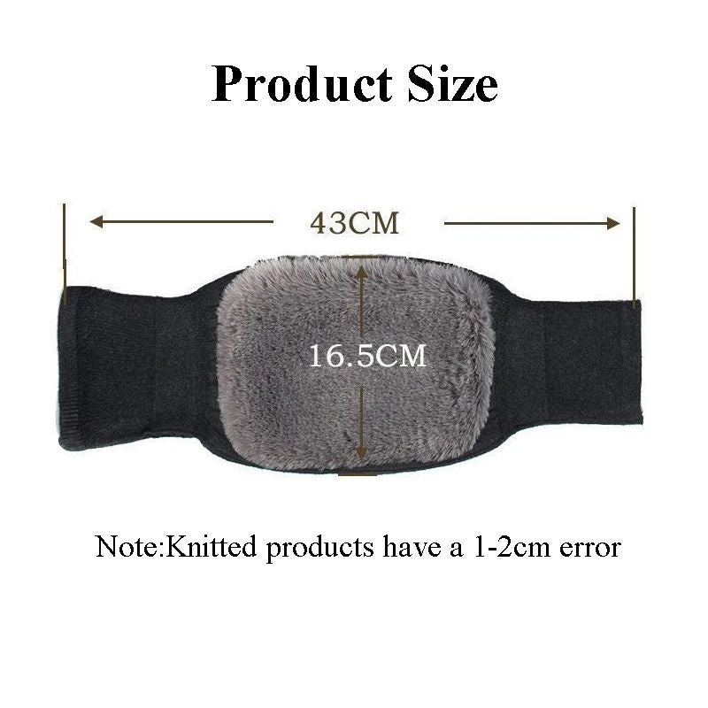 New Rabbit Fur Knee Pads Winter Universal Old People Cold Leg Arthritis Kneepad Thermal Keep Warm Thick Velvet Knee Protector