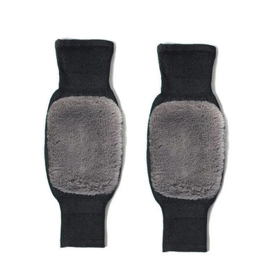 New Rabbit Fur Knee Pads Winter Universal Old People Cold Leg Arthritis Kneepad Thermal Keep Warm Thick Velvet Knee Protector
