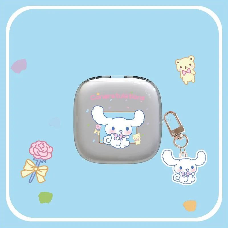 Transparent Cartoon Earphone Case For Huawei Free Arc or Huawei FreeArc Soft TPU Headset Protective Cover With Pendant