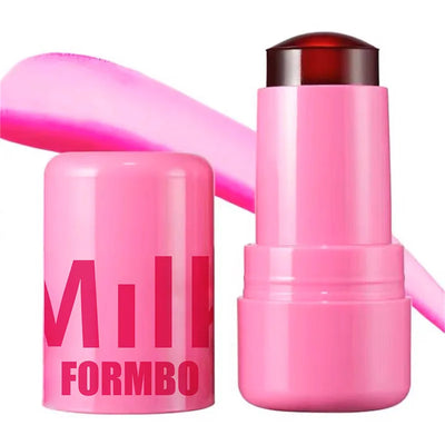 3-in-1 Milk Jelly Tint Facial Blusher Wand Moisturized Long Lasting Matte