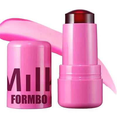 3-in-1 Milk Jelly Tint Facial Blusher Wand Moisturized Long Lasting Matte