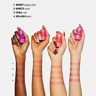 3-in-1 Milk Jelly Tint Facial Blusher Wand Moisturized Long Lasting Matte