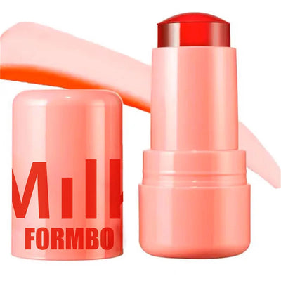3-in-1 Milk Jelly Tint Facial Blusher Wand Moisturized Long Lasting Matte