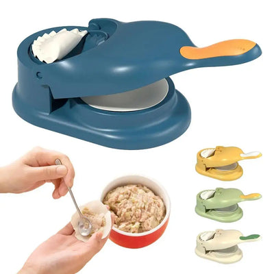 2 In 1 Dumpling & Samosa Maker Manual Labor-Saving Ravioli Dough Skin Molder Machine Kitchen Gadgets