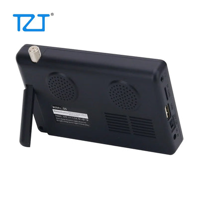 TZT LEADSTAR D5 5-Inch 800x480 Portable TV Portable Television Small TV Rechargeable Type for Cars