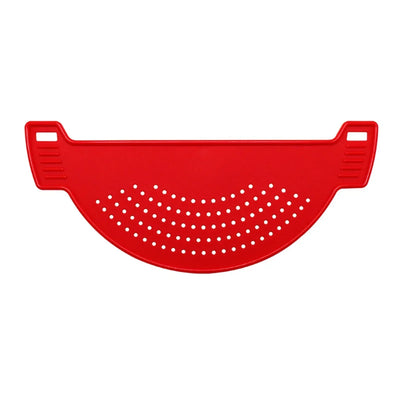 Silicone Pan Pot Strainer Pot Strainer Pan Drainer Pasta Spaghetti Practical Draining Tool For Home Kitchen Easy Draining