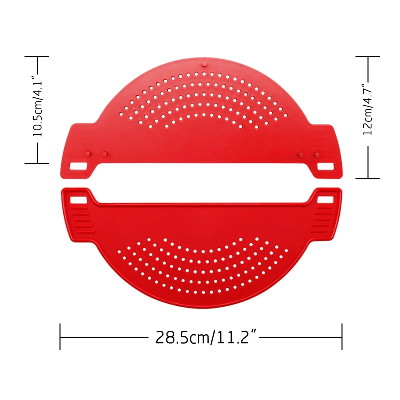 Silicone Pan Pot Strainer Pot Strainer Pan Drainer Pasta Spaghetti Practical Draining Tool For Home Kitchen Easy Draining